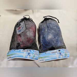 Kids Swim Mask Set - Pink & Blue